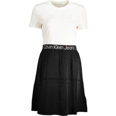 Calvin Klein Kjoler Calvin Klein Dress JEANS Woman colour White