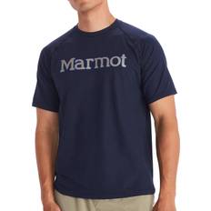 Marmot Shirts Marmot Men's Windbridge Graphic Short Sleeve Shirt Arctic Navy