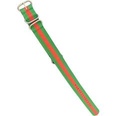 Men Watch Straps One ENES-VE-RO 23mm Green/Red