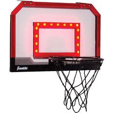 Mini indoor basketball hoop Franklin Sports Over The Door Indoor Basketball Mini Hoop With Ball and Pump