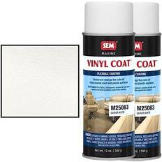 Car Primers & Base Coat Paints SEM M25083 Carver White Marine Vinyl Coat 2-pack
