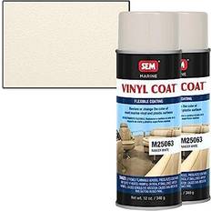 Car Primers & Base Coat Paints SEM M25063 Ranger White Marine Vinyl Coat 2-pack