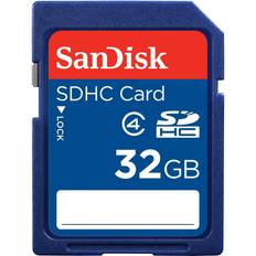 Class 4 Minnekort & minnepenner SanDisk SDHC Class 4 4/4MBps 32GB