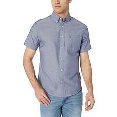 Tommy Hilfiger Regular Fit Solid Poplin Shirt - Navy Blazer