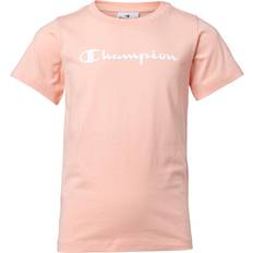 Røde Overdeler Champion Crewneck T-Shirt Kids - Peach Pearl
