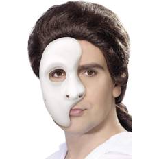 Ansiktsmasker Smiffys phantom mask, white