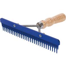 Hair Combs Weaver Livestock Fluffer Comb with Wood Handle Replaceable