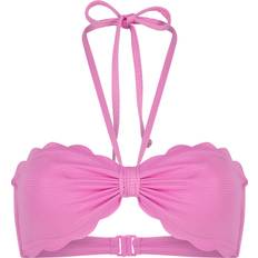 Hunkemöller Scallop Bandeau Bikini Top - Pink