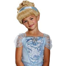Fairytale Long Wigs Disguise Girls cinderella deluxe disney wig