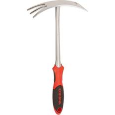 Corona Hoes Corona Ergogrip hoe/cultivator dual head, with a 2 1/2-inch wide blade plus three tines