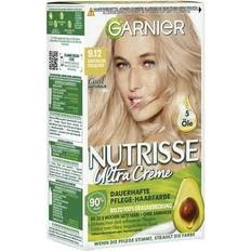 Garnier Permanente Haarfarben Garnier Nutrisse Ultra Crème Dauerhafte Pflege-Haarfarbe Nr. 9.12 Sehr Helles Perlblond