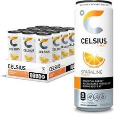 Celsius Essential Energy Drink 12 Fl Oz, Sparkling 12