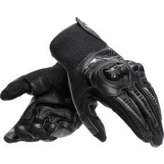 Motorcycle Gloves Dainese Mig Mens Leather Motorcycle Gloves Black
