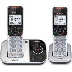 Cordless phone with answering machine Vtech dect 6.0 cordless phone answering system bluetooth call block 2 handsets