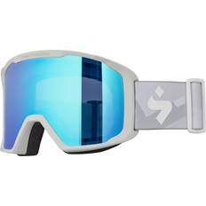 Sweet Protection Skibriller Sweet Protection Durden RIG Reflect Ski Goggles Snowboarding UV Anti-Fog Lens, Minimum Frame Goggles, RIG Aquamarine/Bronco White/Bronco Peaks