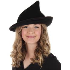 Halloween Headgear Modern Black Witch Hat