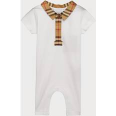 Burberry Playsuits Children's Clothing Burberry Kids White babygrow
