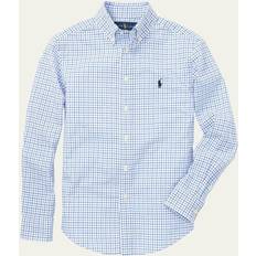 M Shirts Polo Ralph Lauren Plaid Cotton Shirt Blue Multi