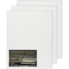 Centurion Deluxe Professional Oil Primed Linen Canvas Panels 3-Pack OP Primed Oil