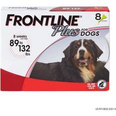 Frontline plus large dog Frontline Plus Flea & Tick Spot Treatment 89-132 lbs, 8-mos.
