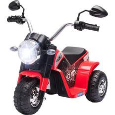 Aosom Electric Motorcycle Ride-on Toy Plastic in Red, Size 22.0 H x 28.0 W in Wayfair Red