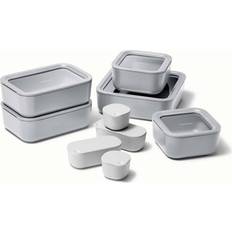 Kitchen Storage Caraway 14-Piece Ceramic Coated Food Container