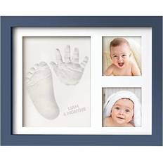 Photoframes & Prints Baby Hand and Footprint Kit, Baby Footprint Kit, Baby Keepsake Picture Frames Midnight blue Midnight blue