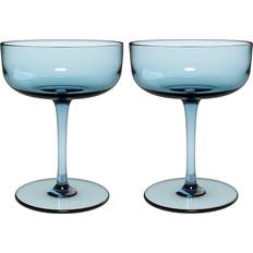 Blau Sektgläser Villeroy & Boch Like Glass Set 2tlg 12x9cm Ice Sektglas