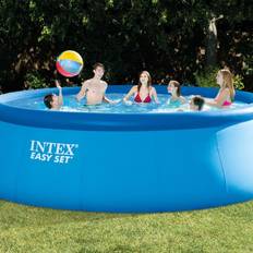 Intex Easy Set Pool, Ø 457cm, Schwimmbad, blau