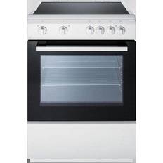 4 Burners Ceramic Ranges Summit Appliance 23.5" CLRE24WH White
