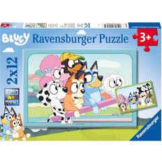 Klassische Puzzles reduziert Ravensburger Fun with Bluey 2x12 Pieces