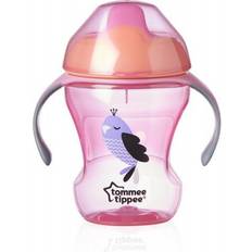 Tommee Tippee Tåteflaske & servering Tommee Tippee pink non-spill baby cup 6m 230ml bpa free