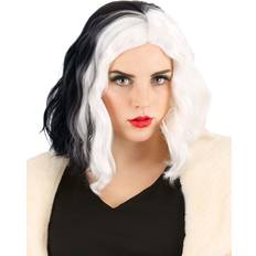 Short Wigs dalmatians trendy cruella de vil wig