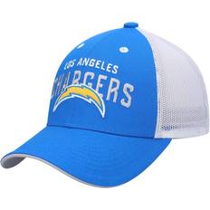 Outerstuff Caps Outerstuff Youth Powder Blue/White Los Angeles Chargers Core Lockup Trucker Snapback Hat