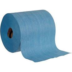 Hygiene Rolls Global Industrial Quick Rags Heavy Duty Jumbo Roll Blue 475 Sheets/Roll