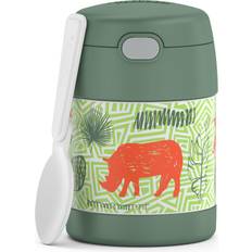Baby Thermos Thermos 10 oz. Kid s Funtainer Insulated Stainless Food Jar Jungle Kingdom