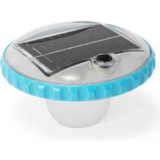 Intex floating led pool light, solar powered with auto-on at night