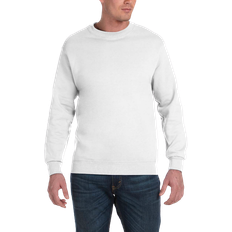 Gildan G120 DryBlend Crewneck Sweatshirt - White