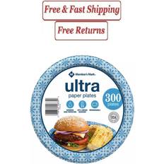 Party Supplies Member's Mark Ultra Plate, 8-1/2" 300 ct