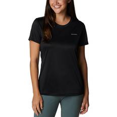 Columbia Women's Hike Short Sleeve Crew Shirt - Black