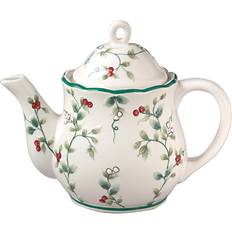 Pfaltzgraff Winterberry Sculpted 4-Cup Teapot 0.38gal