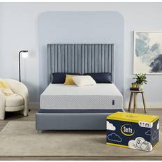 Twin Beds & Mattresses Serta 10 inch Cooling Gel Memory Queen Polyether Mattress