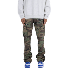 Camouflage Clothing mnml Bootcut Cargo Pants - Camo
