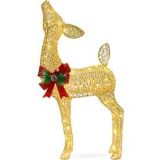 Joiedomi 3ft 3D Gold Fawn Christmas Lamp 36"