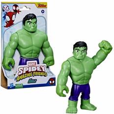 Spider-Man Figurer Hasbro Spidey and His Amazing Friends Supersized Hulk Action Figure No Color