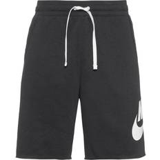 Viskose Shorts Nike Men's Club Alumni French Terry Shorts - Black/White