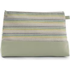 Ceannis Striped Cosmetic Bag L Toiletry bags & Makeup bags Polyester Green 050136502