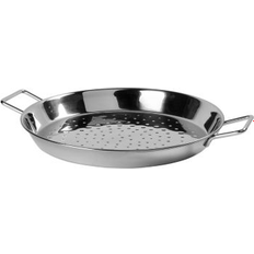 Paella Pans Denmark 16" Steel Paella with 2 Sides