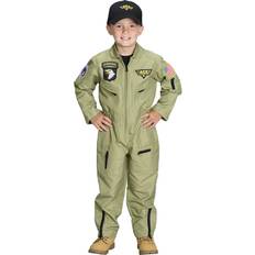 Aeromax Jr. Fighter Pilot Suit with Embroidered Cap