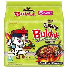 Buldak spicy noodles Samyang Buldak Chicken Stir Fried Ramen Korean, Spicy, 4.94